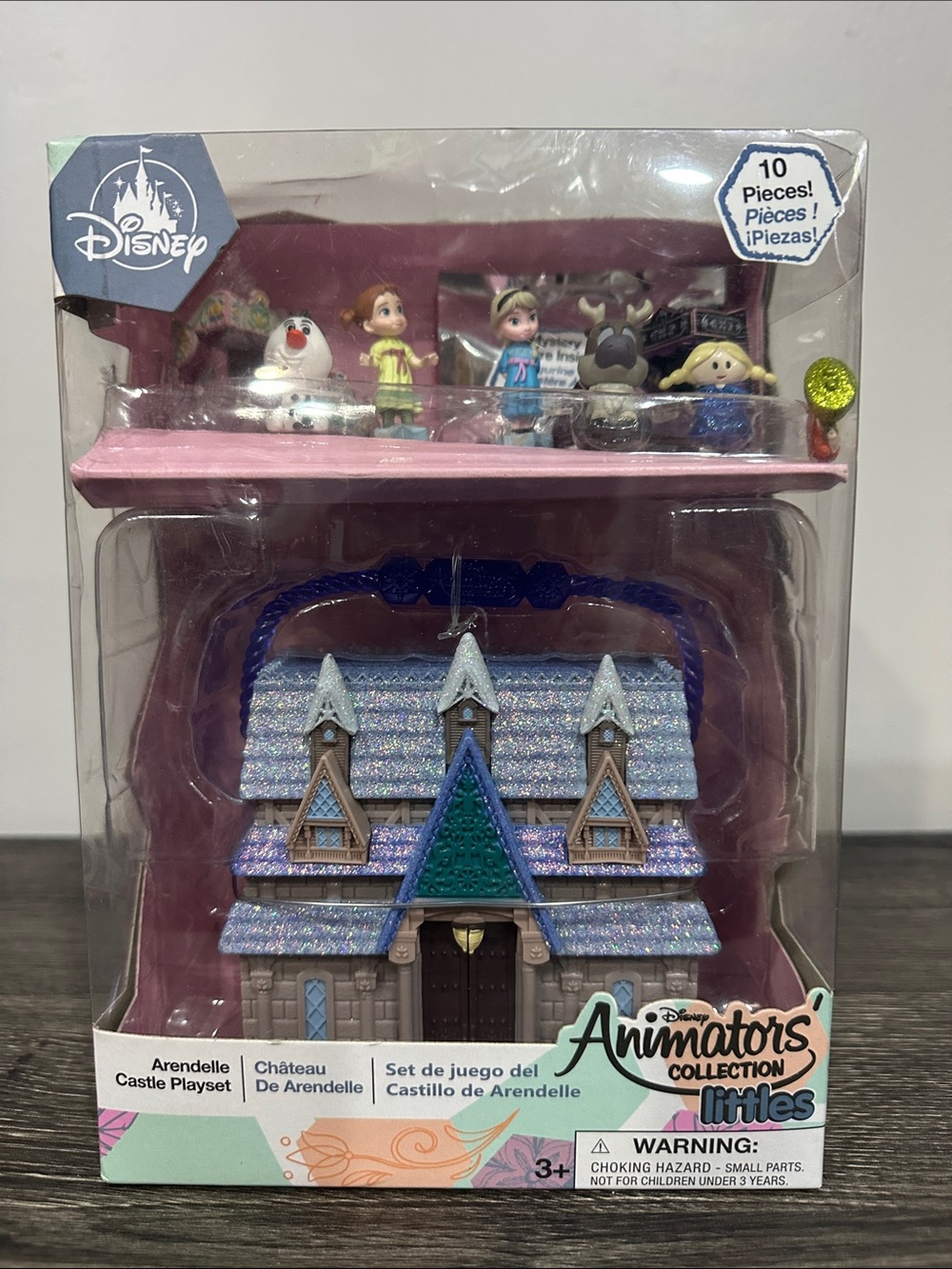 Disney Arendelle Castle Playset with Pink & Blue Accents